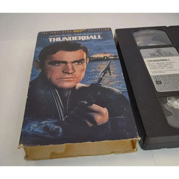 Thunderball The James Bond 007 Collection VHS Tape - Picture 8 of 10